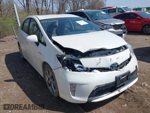 2013 Toyota Prius One z VIN JTDKN3DU4D5605091, wystawiony jako IAAI lot #41936396 z przebiegiem 148 852 mil mil oraz . Historia ofert i sprzedaży dostępna na DreamBid. Obrazek 1.