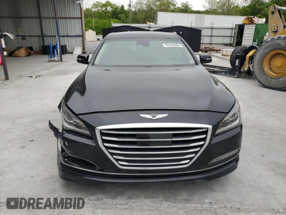 2017 Genesis G80 3.8L z VIN KMHGN4JE0HU180808, wystawiony jako Copart lot #52796555 z przebiegiem 81 598 mil mil oraz Szkody całkowita. Historia ofert i sprzedaży dostępna na DreamBid. Obrazek 5.