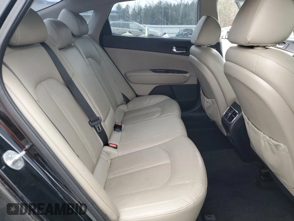 2016 Kia Optima EX with VIN 5XXGU4L37GG011764, listed as a Copart auction lot 88228825 with 106,400 mi miles and Salvage Title. Bid and sale history available at carsss.com. Image 10.