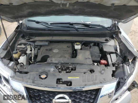 2015 Nissan Pathfinder SV with VIN 5N1AR2MN4FC648844, listed as a Copart auction lot 59696965 with 118,238 mi miles and Salvage title. Bid and sale history available at DreamBid. Image 11.