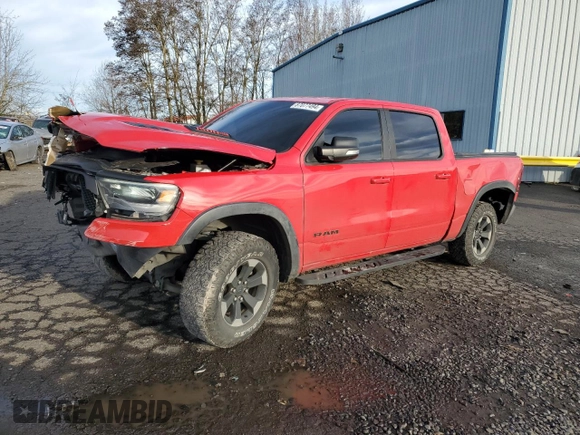 2019 Ram 1500 Rebel с VIN 1C6SRFLT6KN896857, выставлен на аукционе Copart как лот 87077494 с пробегом 48 109 миль миль и Списание • Salvage title. История ставок и продаж доступна на DreamBid. Изображение 1.