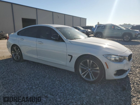 2015 BMW 4 Series 428i with VIN WBA4A5C53FD410938, listed as a Copart auction lot 49051655 with 114,459 mi miles and Salvage Title. Bid and sale history available at DreamBid. Image 4.