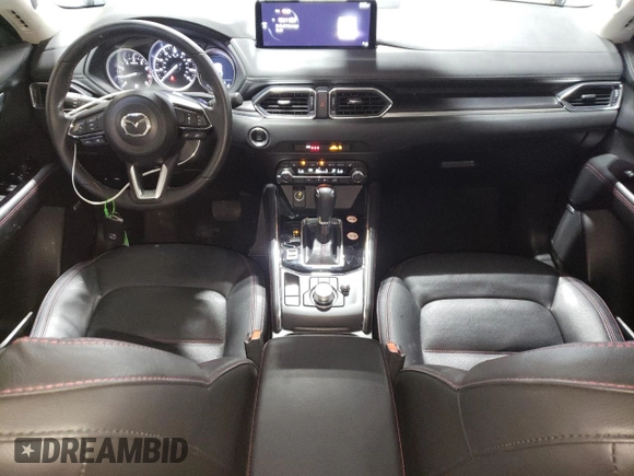 2024 Mazda CX-5 S Carbon Edition z VIN JM3KFBCL2R0528359, wystawiony jako Copart lot #58007515 z przebiegiem 20 743 mil mil oraz Tytuł czysty. Historia ofert i sprzedaży dostępna na DreamBid. Obrazek 8.