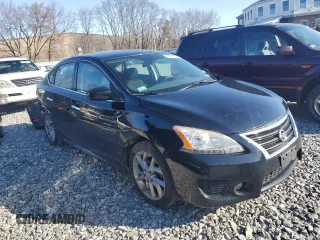 2014 Nissan Sentra S with VIN 3N1AB7AP7EY313002, listed as a Copart auction lot 52946655 with 59,738 mi miles and Clean Title. Bid and sale history available at DreamBid. Image 4.