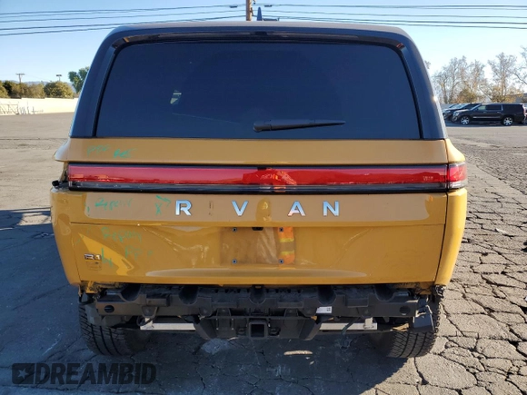 2023 Rivian R1S Launch Edition with VIN 7PDSGABL3PN007354, listed as a Copart auction lot 87954795 with 13,158 mi miles and Salvage Title. Bid and sale history available at carsss.com. Image 6.