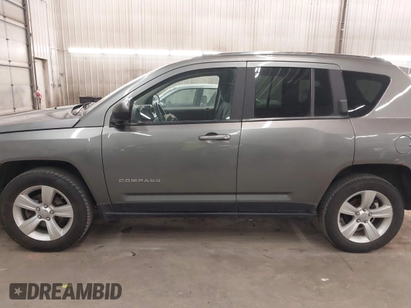 2013 Jeep Compass Sport with VIN 1C4NJDBBXDD225517, listed as a IAAI auction lot 41271099 with 168,204 mi miles. Bid and sale history available at carsss.com. Image 15.