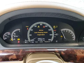 2011 Mercedes-Benz S-Class S 550 with VIN WDDNG8GB8BA411334, listed as a Copart auction lot 88130535 with 181,968 mi miles and Salvage Title. Bid and sale history available at carsss.com. Image 9.