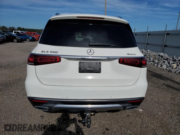 2020 Mercedes-Benz GLS 450 with VIN 4JGFF5KE1LA195907, listed as a Copart auction lot 80371123 with 51,412 mi miles and . Bid and sale history available at DreamBid. Image 6.
