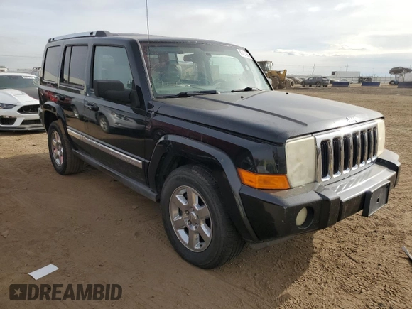 2008 Jeep Commander Limited with VIN 1J8HG58N98C125061, listed as a Copart auction lot 82491864 with 170,340 mi miles and Salvage Title. Bid and sale history available at carsss.com. Image 4.