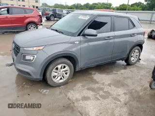 2021 Hyundai Venue SE with VIN KMHRB8A35MU095576, listed as a Copart auction lot 60160635 with 76,253 mi miles and Salvage title. Bid and sale history available at DreamBid. Image 1.