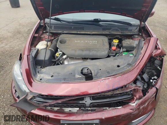 2015 Dodge Dart SXT with VIN 1C3CDFBB3FD242726, listed as a Copart auction lot 62867095 with 133,339 mi miles and Salvage title. Bid and sale history available at DreamBid. Image 11.