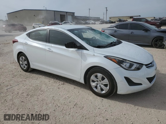 2016 Hyundai Elantra SE z VIN 5NPDH4AE5GH789108, wystawiony jako Copart lot #50660075 z przebiegiem 99 905 mil mil oraz Czysty tytuł • Clean title. Historia ofert i sprzedaży dostępna na DreamBid. Obrazek 4.
