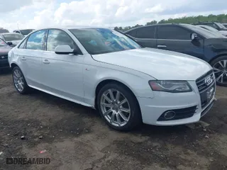 2012 Audi A4 2.0T Premium Plus with VIN WAUFFAFL9CN020879, listed as a IAAI auction lot 41902715 with 133,886 mi miles. Bid and sale history available at carsss.com. Image 1.