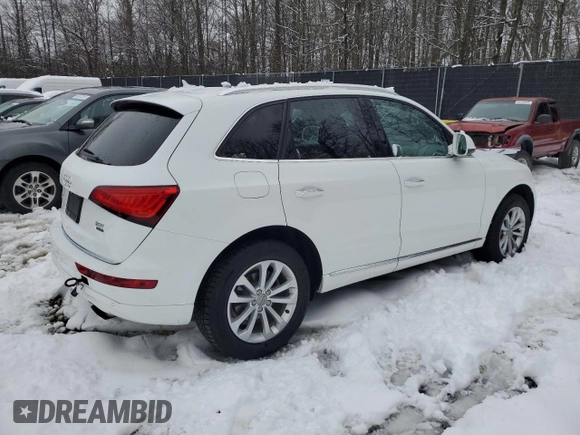2016 Audi Q5 Premium Plus with VIN WA1L2AFP3GA099445, listed as a Copart auction lot 44722645 with 90,138 mi miles and Salvage Title. Bid and sale history available at carsss.com. Image 3.