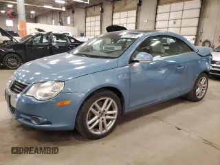 2008 Volkswagen Eos Lux with VIN WVWFA71F68V044005, listed as a Copart auction lot 87419874 with 113,281 mi miles and Salvage Title. Bid and sale history available at DreamBid. Image 1.