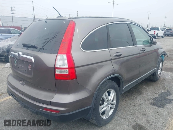 2011 Honda CR-V EX-L with VIN 5J6RE3H70BL008848, listed as a IAAI auction lot 42046445 with 156,240 mi miles. Bid and sale history available at carsss.com. Image 4.