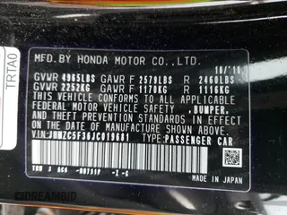 2018 Honda Clarity Plug-In Hybrid Touring with VIN JHMZC5F36JC019681, listed as a Copart auction lot 78061673 with 73,387 mi miles. Bid and sale history available at carsss.com. Image 14.