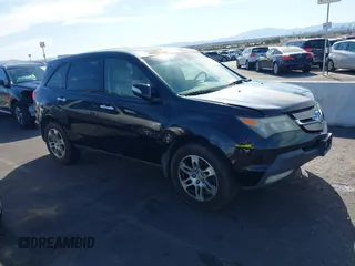2007 Acura MDX with VIN 2HNYD28247H500333, listed as a IAAI auction lot 41891767 with 205,639 mi miles. Bid and sale history available at carsss.com. Image 6.