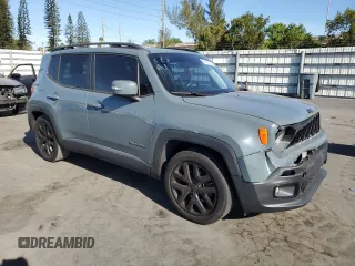 2018 Jeep Renegade Latitude with VIN ZACCJABB9JPG96898, listed as a Copart auction lot 50162435 with 79,578 mi miles and Salvage Title. Bid and sale history available at DreamBid. Image 4.