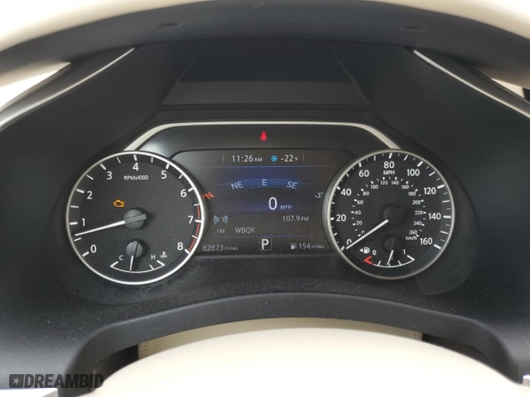 2015 Nissan Murano S with VIN 5N1AZ2MG1FN239772, listed as a Copart auction lot 49830675 with 82,873 mi miles and Salvage Title. Bid and sale history available at carsss.com. Image 9.