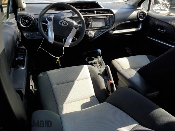 2017 Toyota Prius One with VIN JTDKDTB33H1592960, listed as a Copart auction lot 58422745 with 40,257 mi miles and Clean title. Bid and sale history available at DreamBid. Image 8.