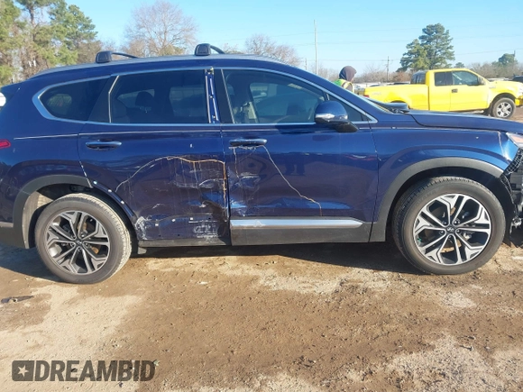 2019 Hyundai Santa Fe Ultimate with VIN 5NMS53AA5KH093555, listed as a IAAI auction lot 41665711 with 72,598 mi miles. Bid and sale history available at carsss.com. Image 13.