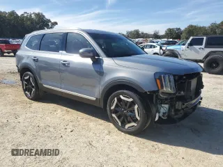 2024 Kia Telluride EX with VIN 5XYP34GC9RG454039, listed as a Copart auction lot 42808695 with 10,272 mi miles and Salvage title. Bid and sale history available at DreamBid. Image 4.