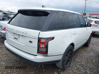 2017 Land Rover Range Rover HSE with VIN SALGS2FK2HA352914, listed as a IAAI auction lot 42344590 with 86,633 mi miles and . Bid and sale history available at DreamBid. Image 4.