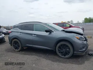 2018 Nissan Murano S with VIN 5N1AZ2MG8JN160124, listed as a IAAI auction lot 41921370 with 92,797 mi miles and . Bid and sale history available at DreamBid. Image 13.