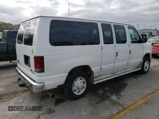 2008 Ford Econoline Passenger XL with VIN 1FBNE31L98DB47511, listed as a Copart auction lot 80104164 with 221,581 mi miles and Clean Title. Bid and sale history available at carsss.com. Image 3.