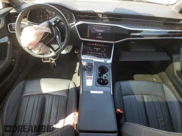 2019 Audi A6 Premium with VIN WAUD8AF29KN128023, listed as a Copart auction lot 53228935 with 53,577 mi miles and Salvage title. Bid and sale history available at DreamBid. Image 8.