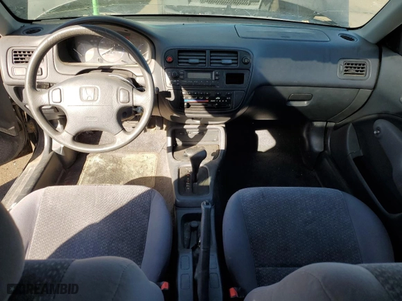 1996 Honda Civic DX with VIN 1HGEJ6224TL025900, listed as a Copart auction lot 78039514 with 291,924 mi miles and Clean Title. Bid and sale history available at carsss.com. Image 8.
