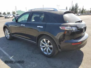 2005 Infiniti FX35 with VIN JNRAS08U85X104207, listed as a Copart auction lot 62964824 with 204,913 mi miles and Clean Title. Bid and sale history available at carsss.com. Image 2.