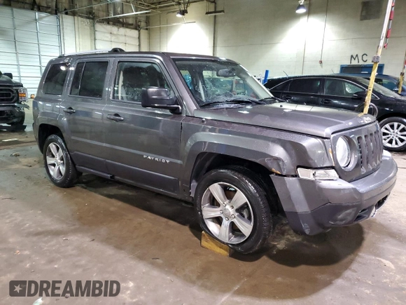 2017 Jeep Patriot High Altitude with VIN 1C4NJPFA2HD171493, listed as a Copart auction lot 41540555 with 101,763 mi miles and Clean Title. Bid and sale history available at carsss.com. Image 4.