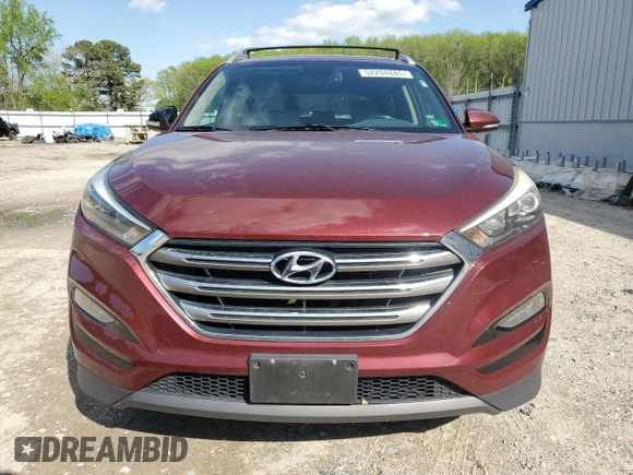 2016 Hyundai Tucson Limited z VIN KM8J33A24GU024457, wystawiony jako Copart lot #52284885 z przebiegiem 131 402 mil mil oraz Tytuł czysty. Historia ofert i sprzedaży dostępna na DreamBid. Obrazek 5.