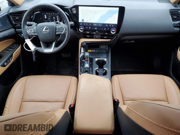 2022 Lexus NX with VIN 2T2GGCEZXNC002950, listed as a Copart auction lot 46861575 with 51,362 mi miles and Salvage Title. Bid and sale history available at carsss.com. Image 8.