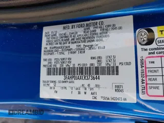 2012 Ford Fusion SEL z VIN 3FAHP0JAXCR373644, wystawiony jako IAAI lot #42582306 z przebiegiem 78 051 mil mil oraz . Historia ofert i sprzedaży dostępna na DreamBid. Obrazek 9.