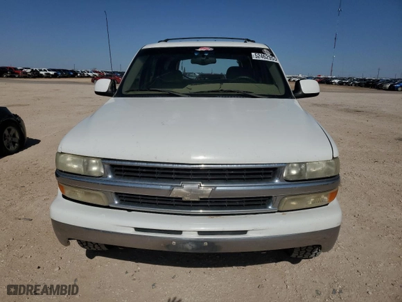 2002 Chevrolet Tahoe LT with VIN 1GNEC13Z92R206355, listed as a Copart auction lot 52462955 with 110,918 mi miles and Salvage Title. Bid and sale history available at carsss.com. Image 5.