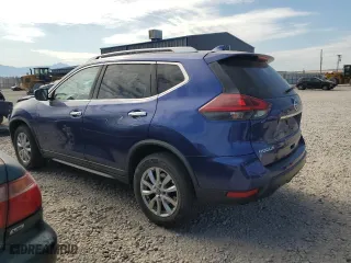 2018 Nissan Rogue SV with VIN KNMAT2MV1JP593891, listed as a Copart auction lot 63906834 with 119,955 mi miles and Salvage Title. Bid and sale history available at carsss.com. Image 2.