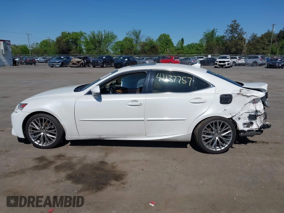2015 Lexus IS 250 with VIN JTHCF1D2XF5017511, listed as a IAAI auction lot 42137757 with 114,274 mi miles and . Bid and sale history available at DreamBid. Image 14.