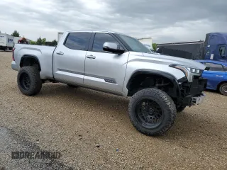 2024 Toyota Tundra Platinum Hybrid z VIN 5TFNC5EC1RX004561, wystawiony jako Copart lot #51779355 z przebiegiem 11 255 mil mil oraz Szkoda całkowita • Salvage title. Historia ofert i sprzedaży dostępna na DreamBid. Obrazek 4.