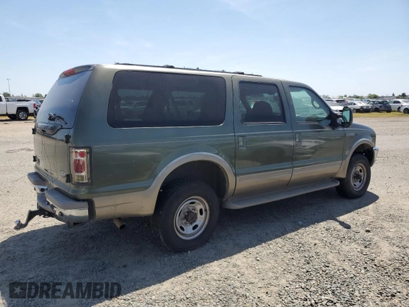 2000 Ford Excursion Limited с VIN 1FMNU43S0YED45957, выставлен на аукционе Copart как лот 54367875 с пробегом 155 863 миль миль и Чистый • Clean title. История ставок и продаж доступна на DreamBid. Изображение 3.