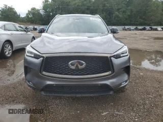 2020 Infiniti QX50 Luxe with VIN 3PCAJ5M17LF120708, listed as a Copart auction lot 57943945 with 53,649 mi miles and Salvage title. Bid and sale history available at DreamBid. Image 5.