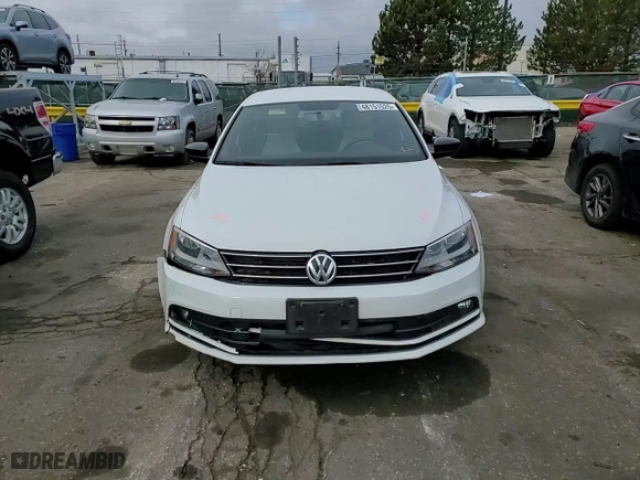 2015 Volkswagen Jetta Sedan 1.8T Sport with VIN 3VWD17AJ0FM417412, listed as a Copart auction lot 48151525 with 110,600 mi miles and Salvage Title. Bid and sale history available at carsss.com. Image 10.