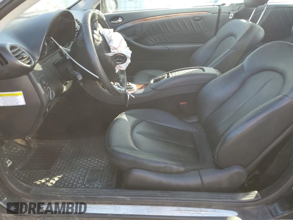 2007 Mercedes-Benz CLK-Class 3.5L with VIN WDBTJ56H07F215453, listed as a Copart auction lot 69582034 with 131,552 mi miles and Clean Title. Bid and sale history available at carsss.com. Image 7.