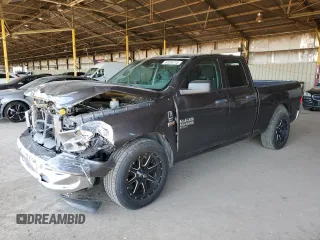 2019 Ram 1500 Tradesman with VIN 1C6RR6FT5KS722712, listed as a Copart auction lot 62626715 with 82,399 mi miles and Salvage title. Bid and sale history available at DreamBid. Image 1.