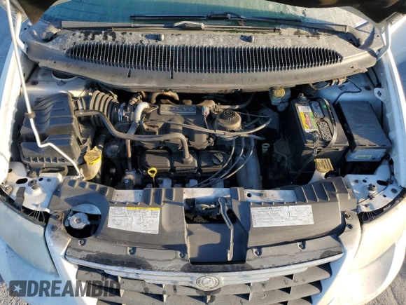 2006 Chrysler Town & Country LWB LX with VIN 2A4GP44R56R847177, listed as a Copart auction lot 83577954 with 123,376 mi miles and Salvage Title. Bid and sale history available at carsss.com. Image 12.
