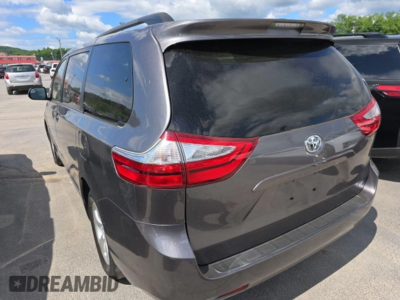 2017 Toyota Sienna LE Auto Access Seat with VIN 5TDKZ3DC9HS857527, listed as a IAAI auction lot 42307239 with 60,803 mi miles and . Bid and sale history available at DreamBid. Image 1.