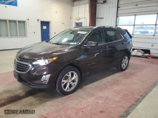 2020 Chevrolet Equinox LT with VIN 2GNAXVEX9L6213051, listed as a Copart auction lot 52303305 with 28,595 mi miles and Salvage Title. Bid and sale history available at carsss.com. Image 1.