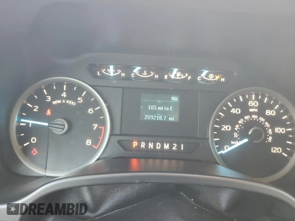2018 Ford F-150 XL with VIN 1FTEW1CB0JKE47263, listed as a Copart auction lot 51255905 with 209,218 mi miles and Salvage Title. Bid and sale history available at carsss.com. Image 9.